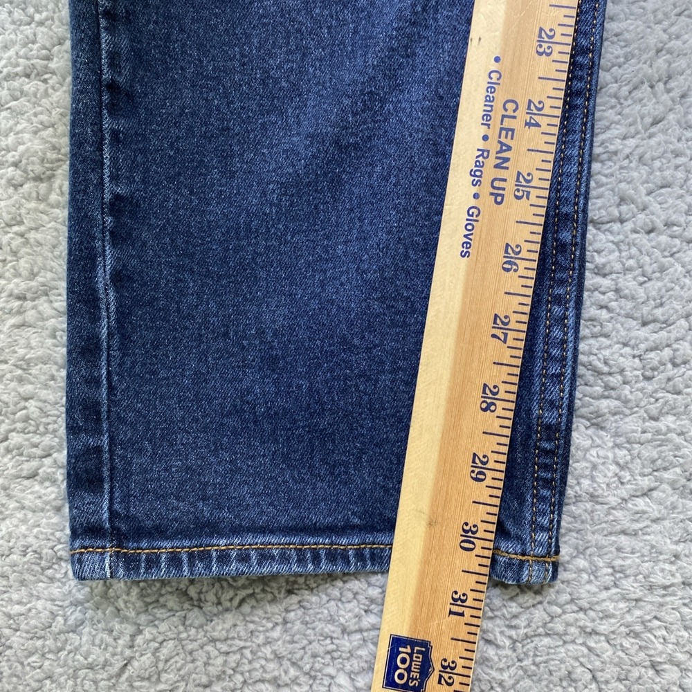 Old Navy Athletic Taper Jeans Men 39x32 Blue Denim Built In Tough Built In Flex - Picture 10 of 11